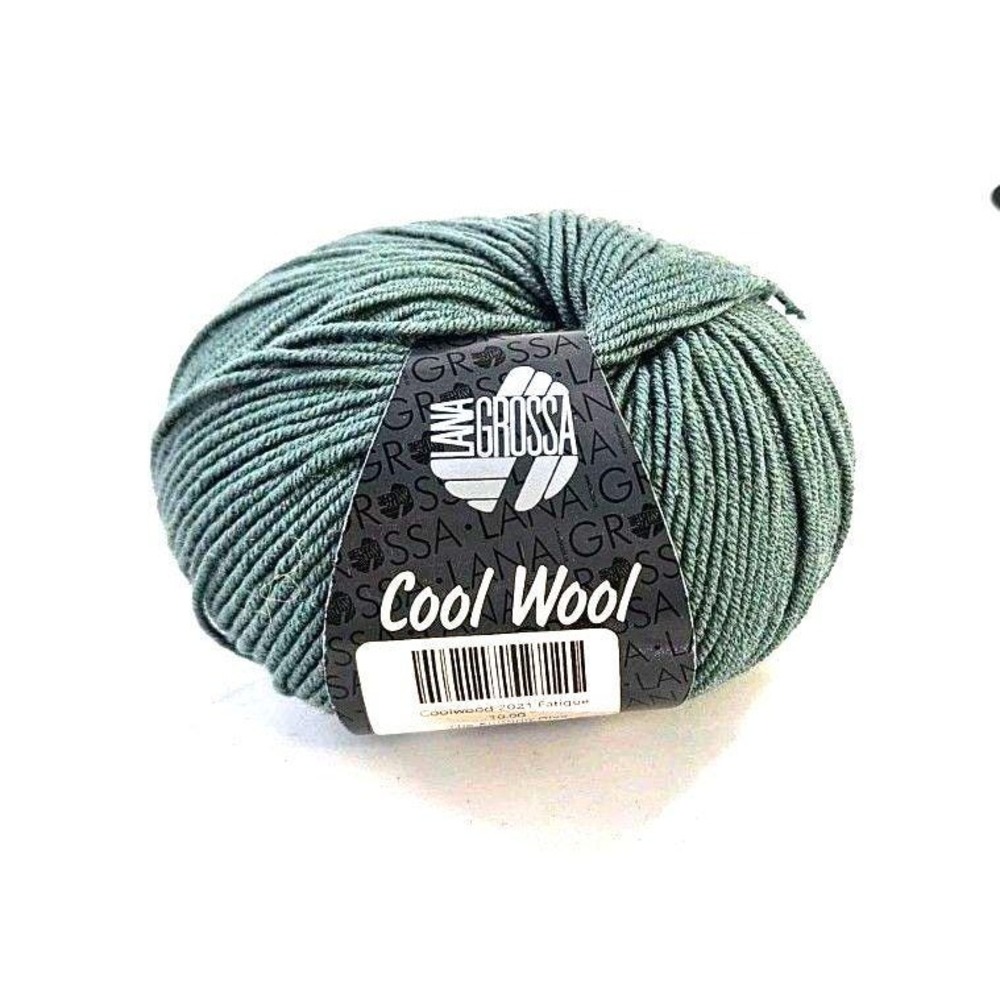 Lana Grossa Cool Wool Fatigue (Teal Shade) Merino Wool Non-felting Discontinued